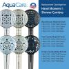 imageAquaCare 2pack American KDF Pure StayClean Shower Filter Replacement Cartridge for Worlds Most Advanced Handheld Shower Heads with Builtin Water Filter and 2mode Power Wash  Top American Brand
