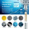 imageAquaCare 2pack American KDF Pure StayClean Shower Filter Replacement Cartridge for Worlds Most Advanced Handheld Shower Heads with Builtin Water Filter and 2mode Power Wash  Top American Brand