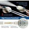imageAquaCare High Pressure 6way Dual Shower Head Combo with Builtin Filter ampamp Power Wash  Clean Tub Tile ampamp Pets Remove Chlorine Lead ampamp Toxins from Water to Protect Skin Hair ampamp Nails Chrome FinishNickel