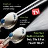 imageAquaCare High Pressure 6way Dual Shower Head Combo with Builtin Filter ampamp Power Wash  Clean Tub Tile ampamp Pets Remove Chlorine Lead ampamp Toxins from Water to Protect Skin Hair ampamp Nails Chrome FinishNickel