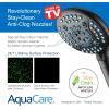 imageAquaCare High Pressure 6way Dual Shower Head Combo with Builtin Filter ampamp Power Wash  Clean Tub Tile ampamp Pets Remove Chlorine Lead ampamp Toxins from Water to Protect Skin Hair ampamp Nails Chrome FinishMatte Black