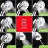 imageAquaCare High Pressure 8mode Handheld Shower Head  Anticlog Nozzles Builtin Power Wash to Clean Tub Tile ampamp Pets Extra Long 6 ft Stainless Steel Hose Wall ampamp Overhead BracketsChrome