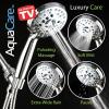 imageAquaCare High Pressure 8mode Handheld Shower Head  Anticlog Nozzles Builtin Power Wash to Clean Tub Tile ampamp Pets Extra Long 6 ft Stainless Steel Hose Wall ampamp Overhead BracketsChrome