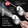 imageAquaCare High Pressure 8mode Handheld Shower Head  Anticlog Nozzles Builtin Power Wash to Clean Tub Tile ampamp Pets Extra Long 6 ft Stainless Steel Hose Wall ampamp Overhead BracketsChrome