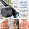 imageAquaCare Magneton 8setting Magnetic Docking Hand Shower with Builtin Shower Filter  ONOFF Filtration Modes Instant Cartridge Reload StayClean KDF Cartridge 6 ft Steel Hose Satin NickelMatte Black