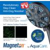 imageAquaCare Magneton HighPressure 48mode Luxury 3way Combo System with Magnetic Guidance Docking Giant Rain ampamp Handheld Shower Head Hygienic Jets and 6 ft Stainless Steel Hose Matte Black FinishMatte Black