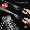 imageHotel Spa AquaCare AsSeenOnTV High Pressure Handheld ampamp Rain 50mode 3way Shower Head Combo with Anticlog Jets 2mode Tub ampamp Pet Power Wash Extra Wall Bracket 6 ft Hose All Chrome FinishMatte Black