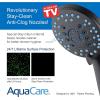 imageHotel Spa AquaCare AsSeenOnTV High Pressure Handheld ampamp Rain 50mode 3way Shower Head Combo with Anticlog Jets 2mode Tub ampamp Pet Power Wash Extra Wall Bracket 6 ft Hose All Chrome FinishMatte Black