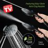 imageHotel Spa AquaCare AsSeenOnTV High Pressure HandheldRain 50mode 3way Shower Head Combo with Adjustable Arm  Anticlog Nozzles Tub ampamp Pet Power Wash 6 ft Hose All Chrome FinishMatte Black