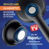 imageMagnetic Docking GoAnywhere Wall Bracket for Magneton Hand Shower ampamp Combo Systems  Instant ampamp Secure Tool Free Mount on Any Bath Tile Tub Glass Door Surface  Top American Brand  Matte Black