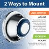 imageMagnetic Docking GoAnywhere Wall Bracket for Magneton Hand Shower ampamp Combo Systems  Instant ampamp Secure Tool Free Mount on Any Bath Tile Tub Glass Door Surface  Top American Brand  Chrome Finish