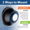 imageMagnetic Docking GoAnywhere Wall Bracket for Magneton Hand Shower ampamp Combo Systems  Instant ampamp Secure Tool Free Mount on Any Bath Tile Tub Glass Door Surface  Top American Brand  ORB Bronze