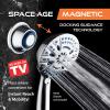 imageMagnetic Docking GoAnywhere Wall Bracket for Magneton Hand Shower ampamp Combo Systems  Instant ampamp Secure Tool Free Mount on Any Bath Tile Tub Glass Door Surface  Top American Brand  Chrome Finish