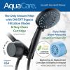 imageSkin ampamp Hair  Worlds Most Advanced Shower Filter for Combos with ONOFF Filtration Modes Instant Cartridge Reload Builtin Water Diverter StayClean Enriched KDF CartridgeChrome FinishMatte Black