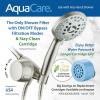 imageSkin ampamp Hair  Worlds Most Advanced Shower Filter for Combos with ONOFF Filtration Modes Instant Cartridge Reload Builtin Water Diverter StayClean Enriched KDF CartridgeChrome FinishSatin Nickel