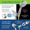 imageSkin ampamp Hair  Worlds Most Advanced Shower Filter for Combos with ONOFF Filtration Modes Instant Cartridge Reload Builtin Water Diverter StayClean Enriched KDF CartridgeChrome FinishSatin Nickel