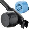 imageSkin ampamp Hair  Worlds Most Advanced Shower Filter for Combos with ONOFF Filtration Modes Instant Cartridge Reload Builtin Water Diverter StayClean Enriched KDF CartridgeChrome FinishMatte Black