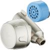 imageSkin ampamp Hair  Worlds Most Advanced Shower Filter for Combos with ONOFF Filtration Modes Instant Cartridge Reload Builtin Water Diverter StayClean Enriched KDF CartridgeChrome FinishSatin Nickel