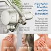 imageSkin ampamp Hair  Worlds Most Advanced Shower Filter for Combos with ONOFF Filtration Modes Instant Cartridge Reload Builtin Water Diverter StayClean Enriched KDF CartridgeChrome FinishSatin Nickel