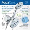 imageSkin ampamp Hair  Worlds Most Advanced Shower Filter for Combos with ONOFF Filtration Modes Instant Cartridge Reload Builtin Water Diverter StayClean Enriched KDF CartridgeChrome FinishChrome