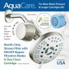 imageSkin ampamp Hair  Worlds Most Advanced Shower Filter for Combos with ONOFF Filtration Modes Instant Cartridge Reload Builtin Water Diverter StayClean Enriched KDF CartridgeChrome FinishSatin Nickel