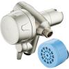 imageSkin ampamp Hair  Worlds Most Advanced Shower Filter for Combos with ONOFF Filtration Modes Instant Cartridge Reload Builtin Water Diverter StayClean Enriched KDF CartridgeChrome FinishSatin Nickel